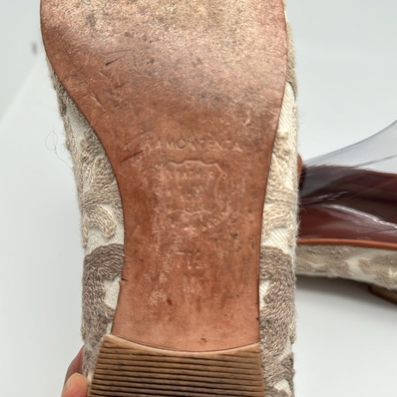 Ramon Tenza Ukraine Embroidered Floral & Leather Loafers Slip on Flats Size 7.5 - Picture 9 of 12